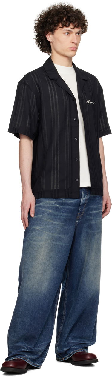 Риза Represent Clo Embroidered Bowling Shirt Черно | MLM2967, 3