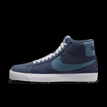 Кецове и обувки Nike SB Zoom Blazer Mid Тъмно синьо | FD0731-400, 4