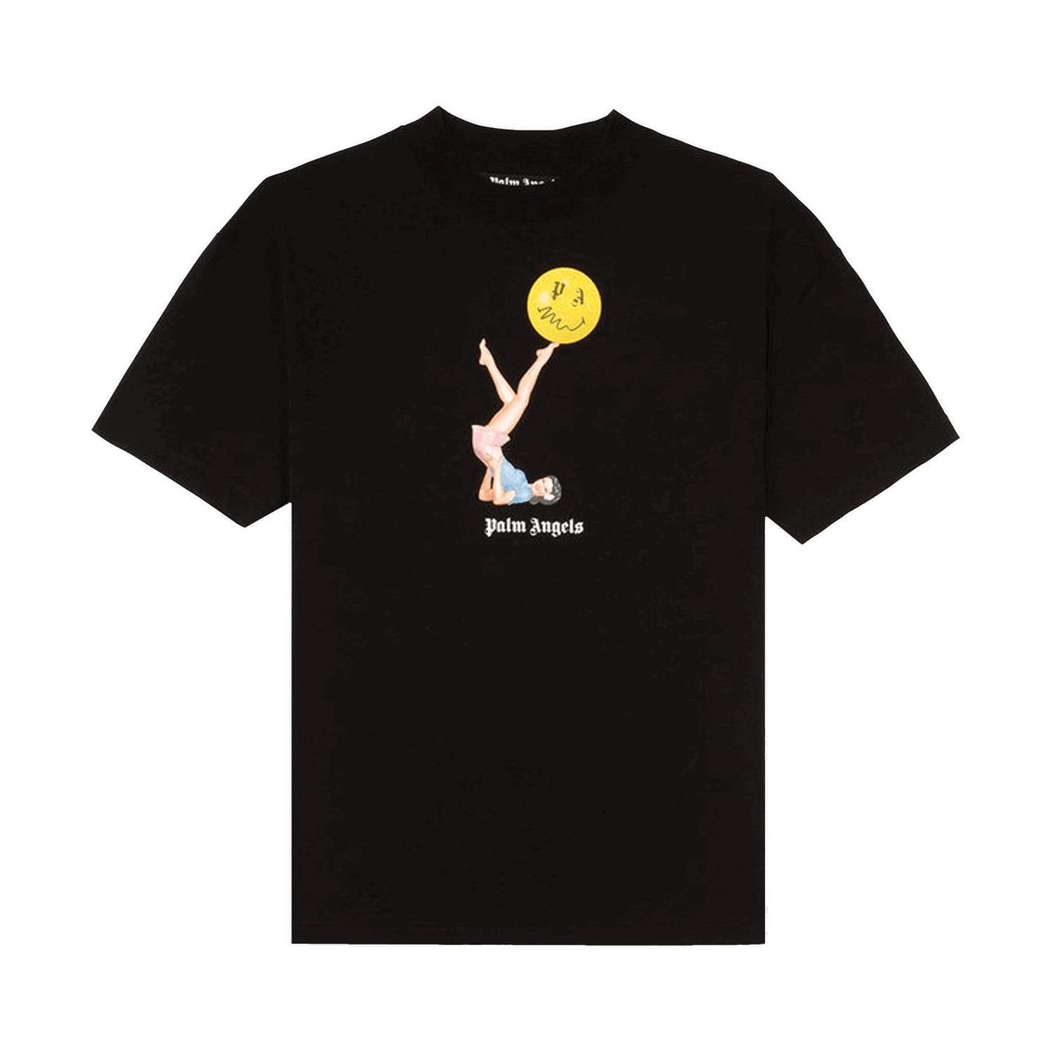 Тениска Palm Angels Juggler Pin Up Tee Черно | PMAA001R21JER0101030, 0