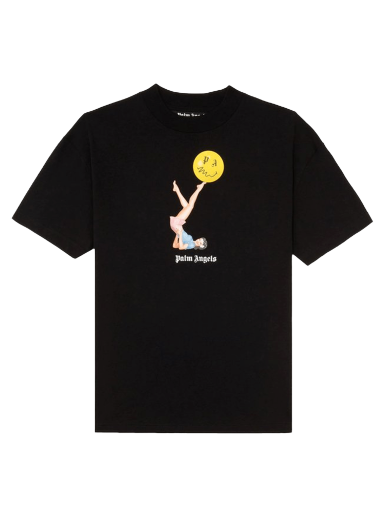 Тениска Palm Angels Juggler Pin Up Tee Черно | PMAA001R21JER0101030