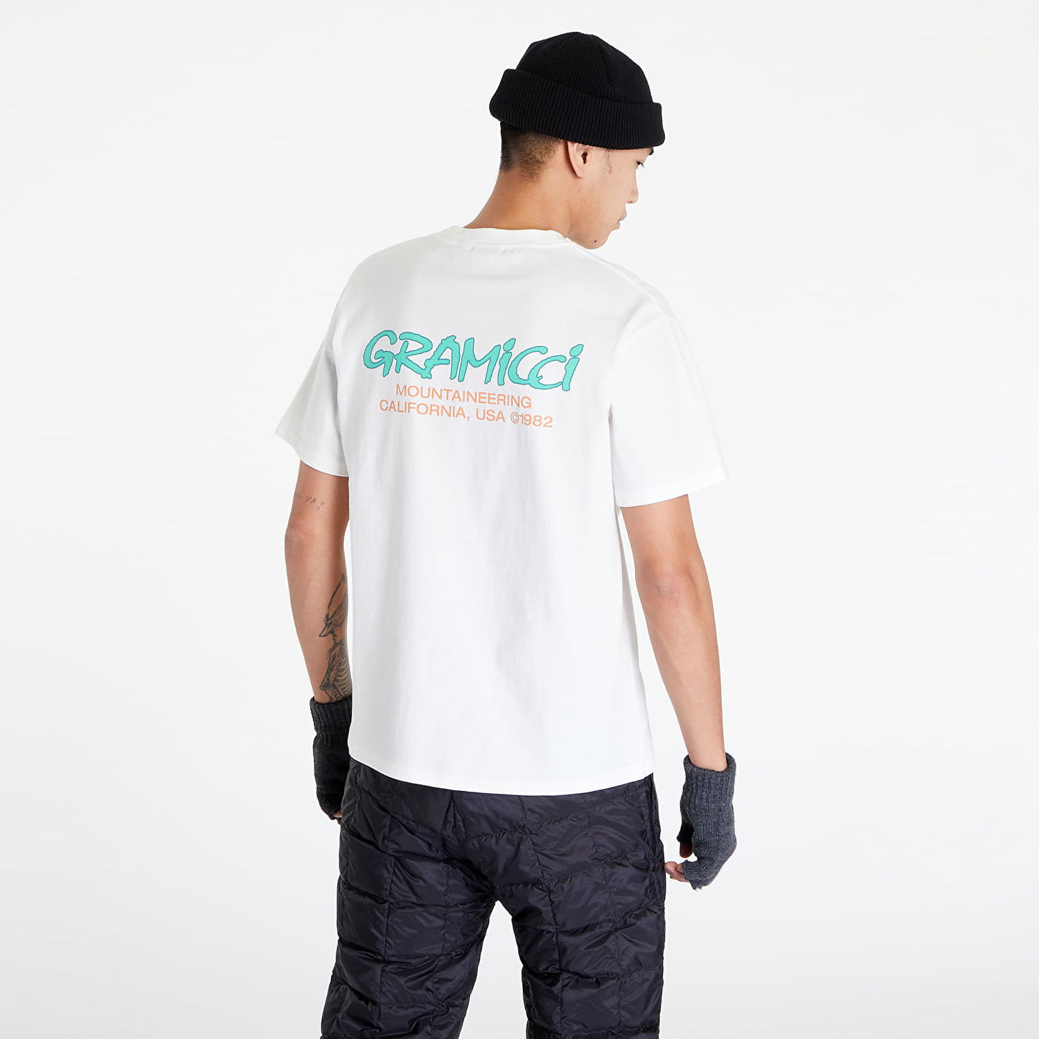 Тениска GRAMICCI Mountaineering Tee Бяло | G2FU-T049 White / Green, 0