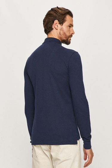 Поло тениска Polo by Ralph Lauren Slim Fit Polo Тъмно синьо | 710681126038, 3
