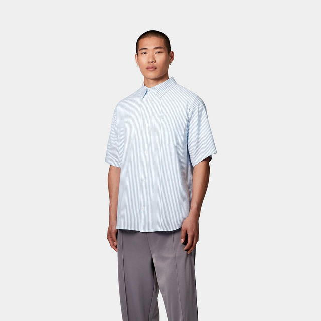 Carhartt WIP Phelps Short Sleeve Button-Down Shirt