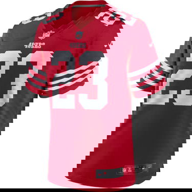Фланелка Nike NFL San Francisco 49ers Christian Mccaffrey 23 Home Game Jersey Червено | 67NM-SAGH-9BF-6Z2, 0