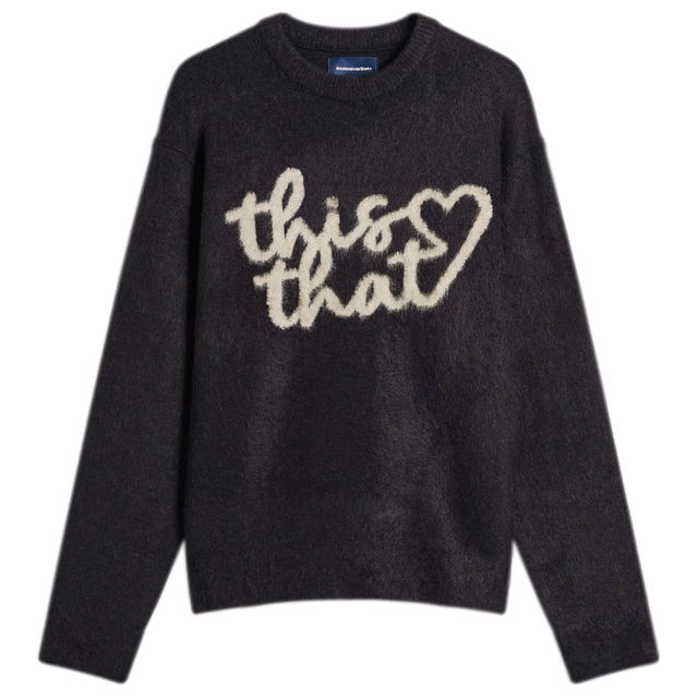 Heart Logo Knit Jumper
