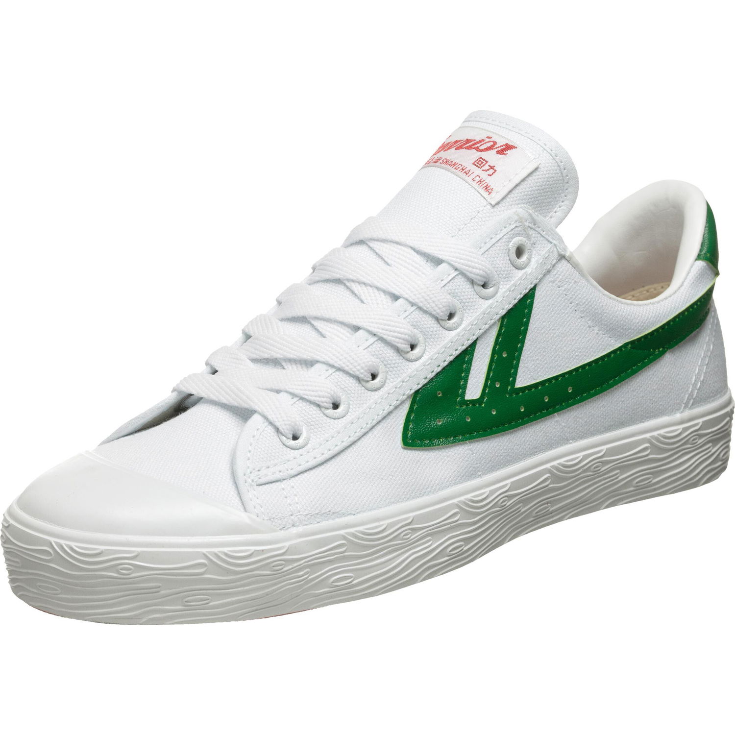 Кецове и обувки Warrior Shanghai WB-1 Бяло | WB-1/WHT-GRN, 1
