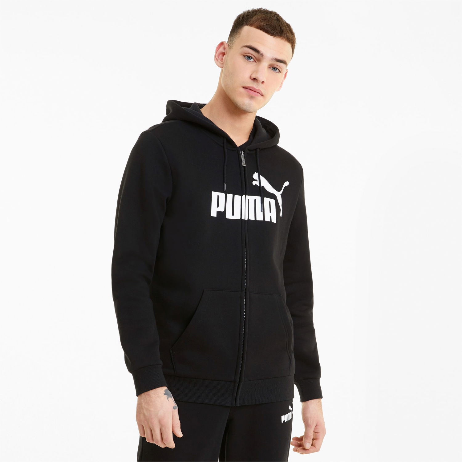 Суитчър Puma Lottery Embroidered Hoody Бяло | 586698_01, 1