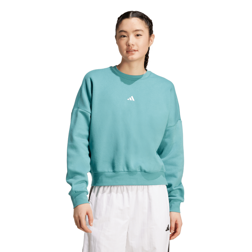 Суитчър adidas Originals FC Cropped Sweatshirt Тюркоазено | JV7299