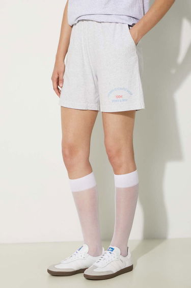 Къси панталони Sporty & Rich LA Athletic Group Gym Shorts Сиво | SH021S402LH, 0