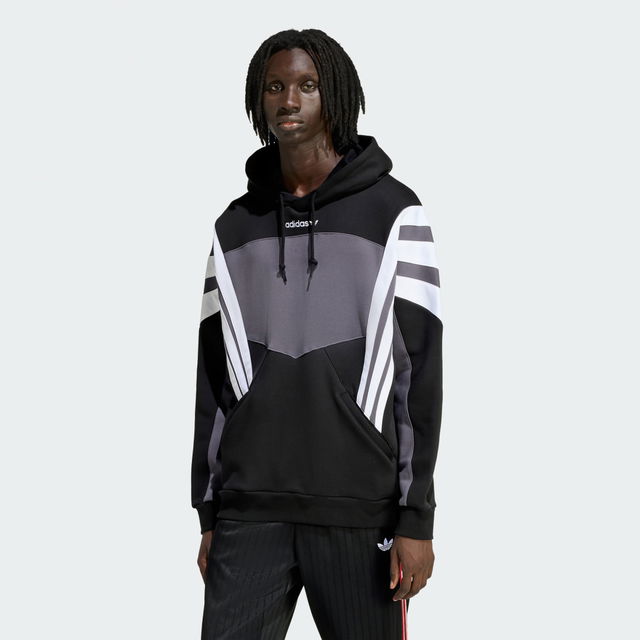 Colorblock Striped Hoodie SANTIAGO HD