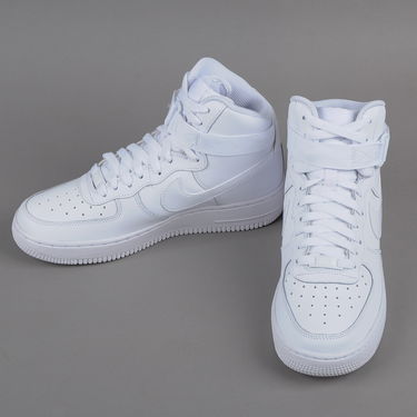 Кецове и обувки Nike Air Force 1 High ''White'' GS Бяло | 653998-100, 2