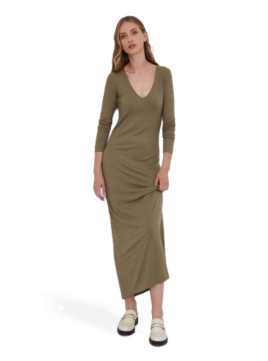 Pокля Samsoe Samsoe Patty Long Dress Бежово | F21300116