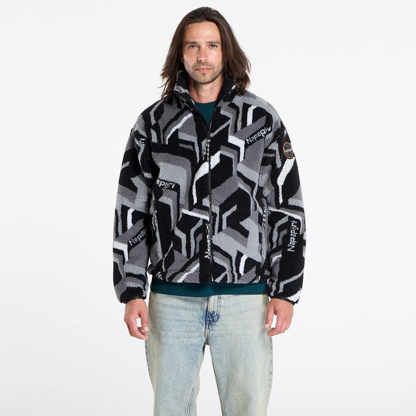 Яке Napapijri Napapijri T-Fiemme AOP Fleece Jacket Многоцветен | NP0A88TCFZN1