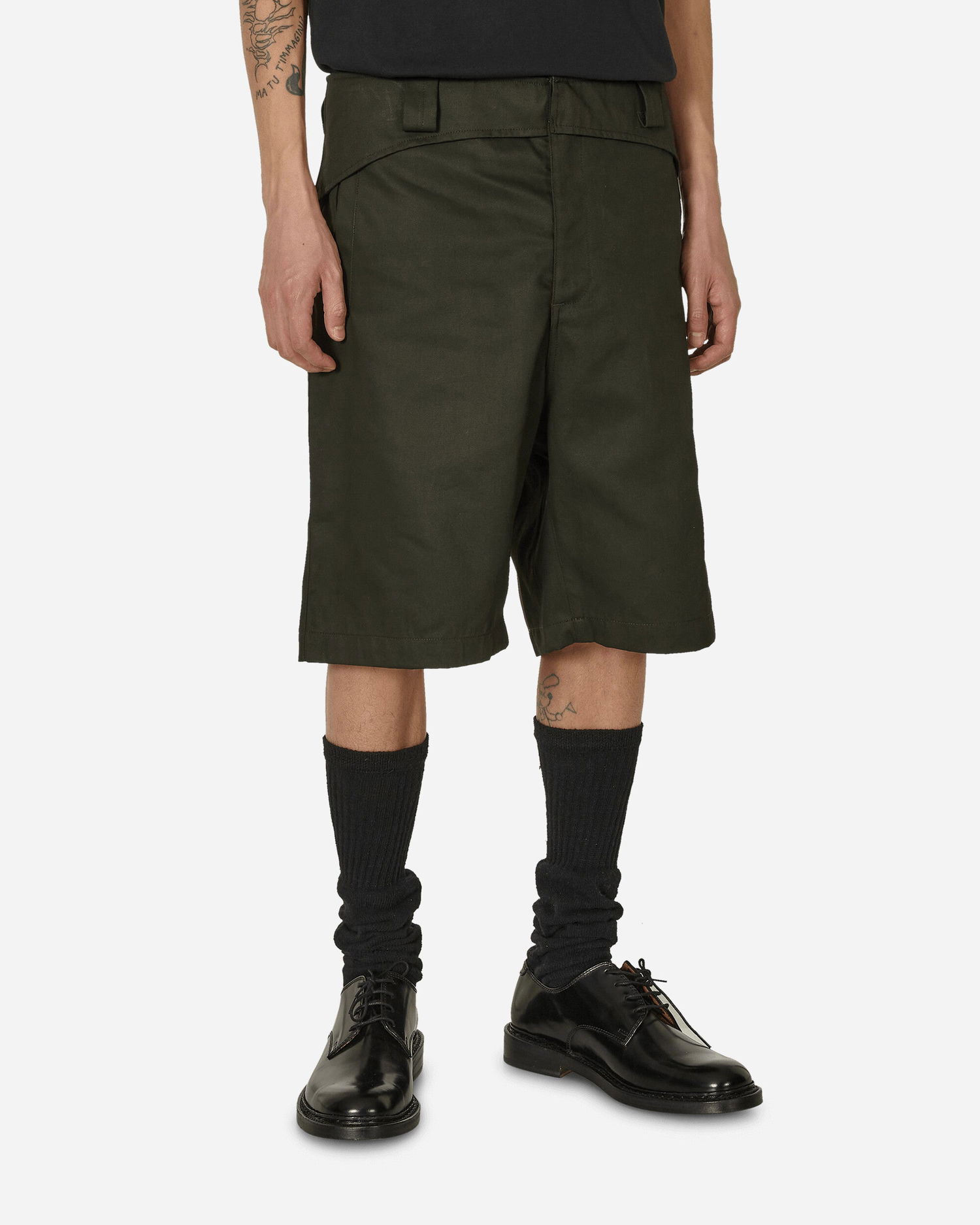 Къси панталони GR10K Folded Belt Shorts Soil Brown Кафяво | SS24GR1Z2AQ SB, 0