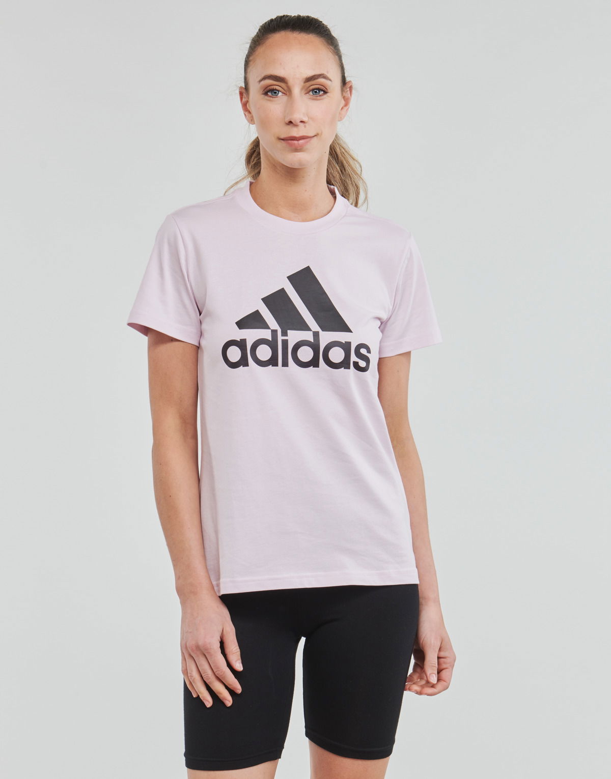 Тениска adidas Originals BL T-SHIRT Сиво | HC9274, 1