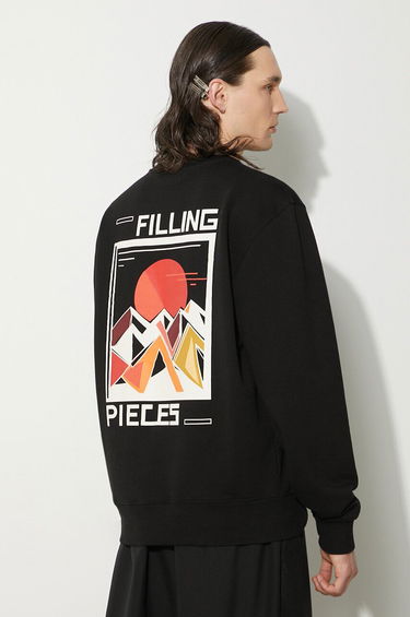 Суитчър Filling Pieces Filling Pieces Sunset Graphic Sweatshirt Черно | 74517021861, 3
