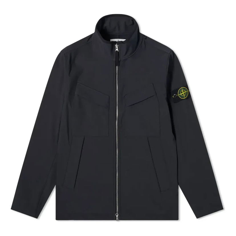 Яке Stone Island Shell-R Jacket Черно | 741540827-V0020