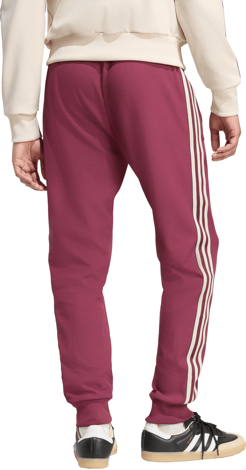 Спортни панталони adidas Originals Ajax Amsterdam Terrace Icons Track Pants Бургунди | jm7346, 1