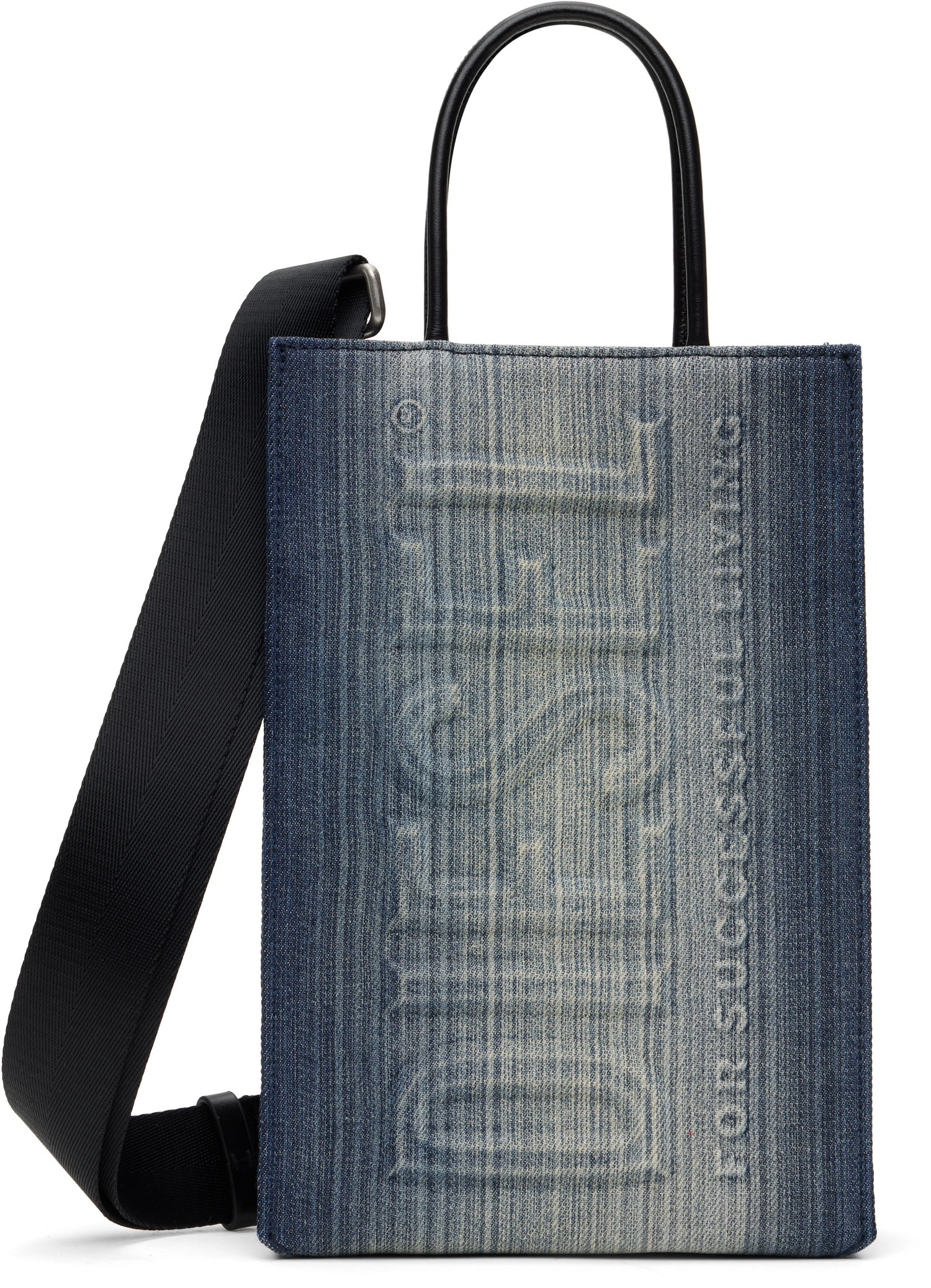 Голяма пазарска чанта Diesel Diesel 'Les Shoppers M X' Tote Bag Синьо | X10282-P8081-H1410, 0