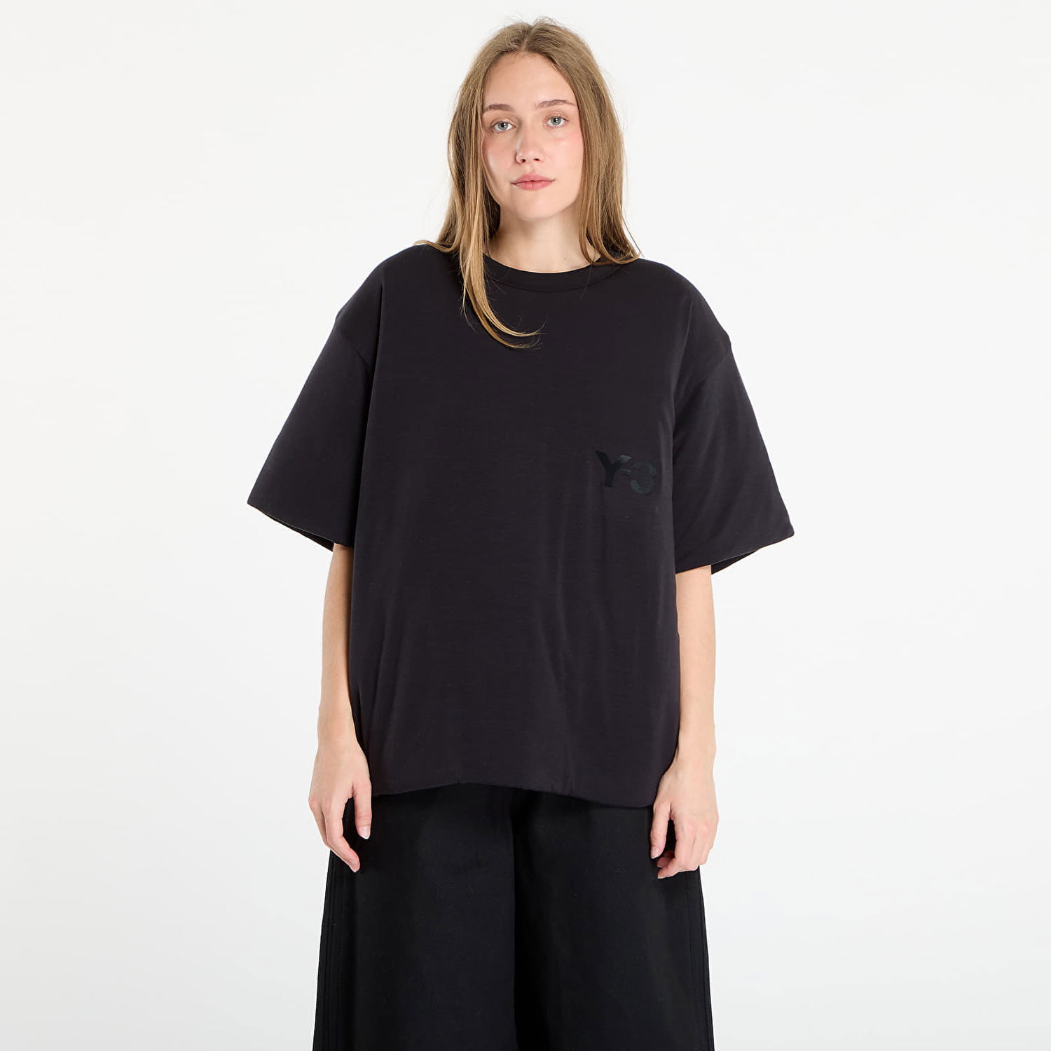 Тениска Y-3 Y-3 Padded Jersey T-Shirt Черно | JY4555, 0