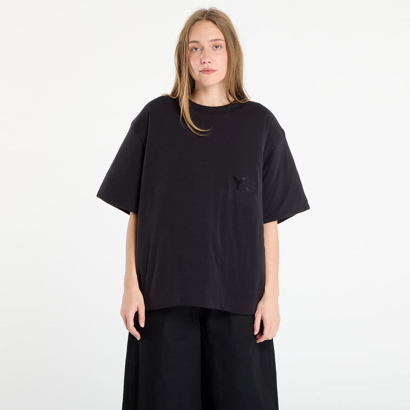 Тениска Y-3 Y-3 Padded Jersey T-Shirt Черно | JY4555