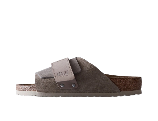 Кецове и обувки Birkenstock Kyoto Suede Kith Сиво | BR1023857