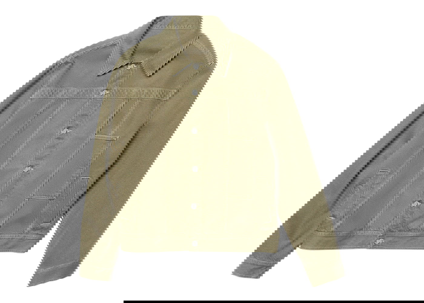 Яке Jacquemus La Veste De Nimes Paneled Зелено | 226DE013-1016-56A, 0