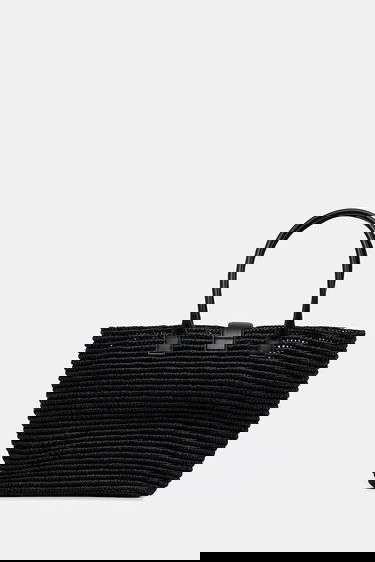 Голяма пазарска чанта Anine Bing Anine Bing Lou Tote Bag Черно | A.13.11223, 2