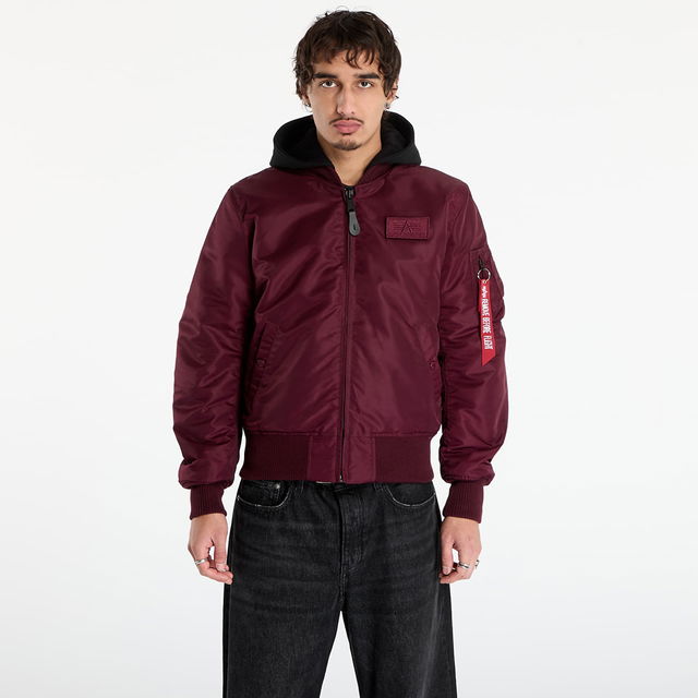Jacket MA-1 Zip Hood Backprint