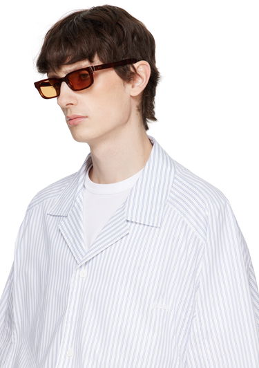 Слънчеви очила RETROSUPERFUTURE RETROSUPERFUTURE Gesto Square Sunglasses Кафяво | 1RA, 3