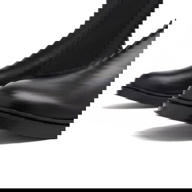 Кецове и обувки Alexander McQueen Leather Boot Черно | 809946-WIACN-1000, 3