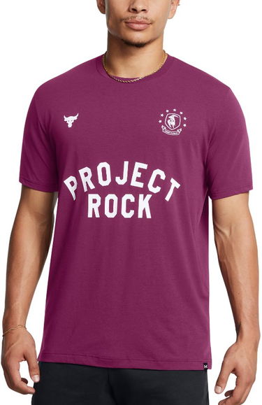Тениска Under Armour Project Rock Training T-Shirt Лилаво | 1386890-505, 0