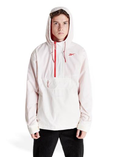 Яке Reebok Vector Fleece Anorak Бяло | HH8369