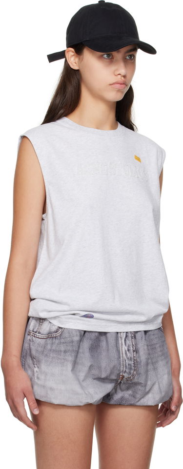 Потник Acne Studios Acne Studios Logo Muscle Tee Сиво | CL0350-, 1