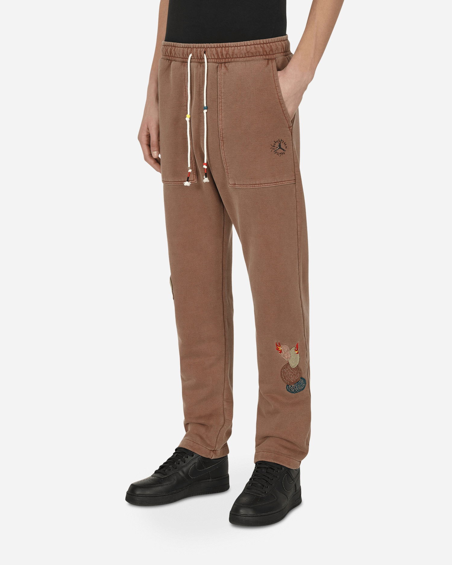 Спортни панталони Jordan Travis Scott x Fleece Pants Кафяво | DO4097-256, 1