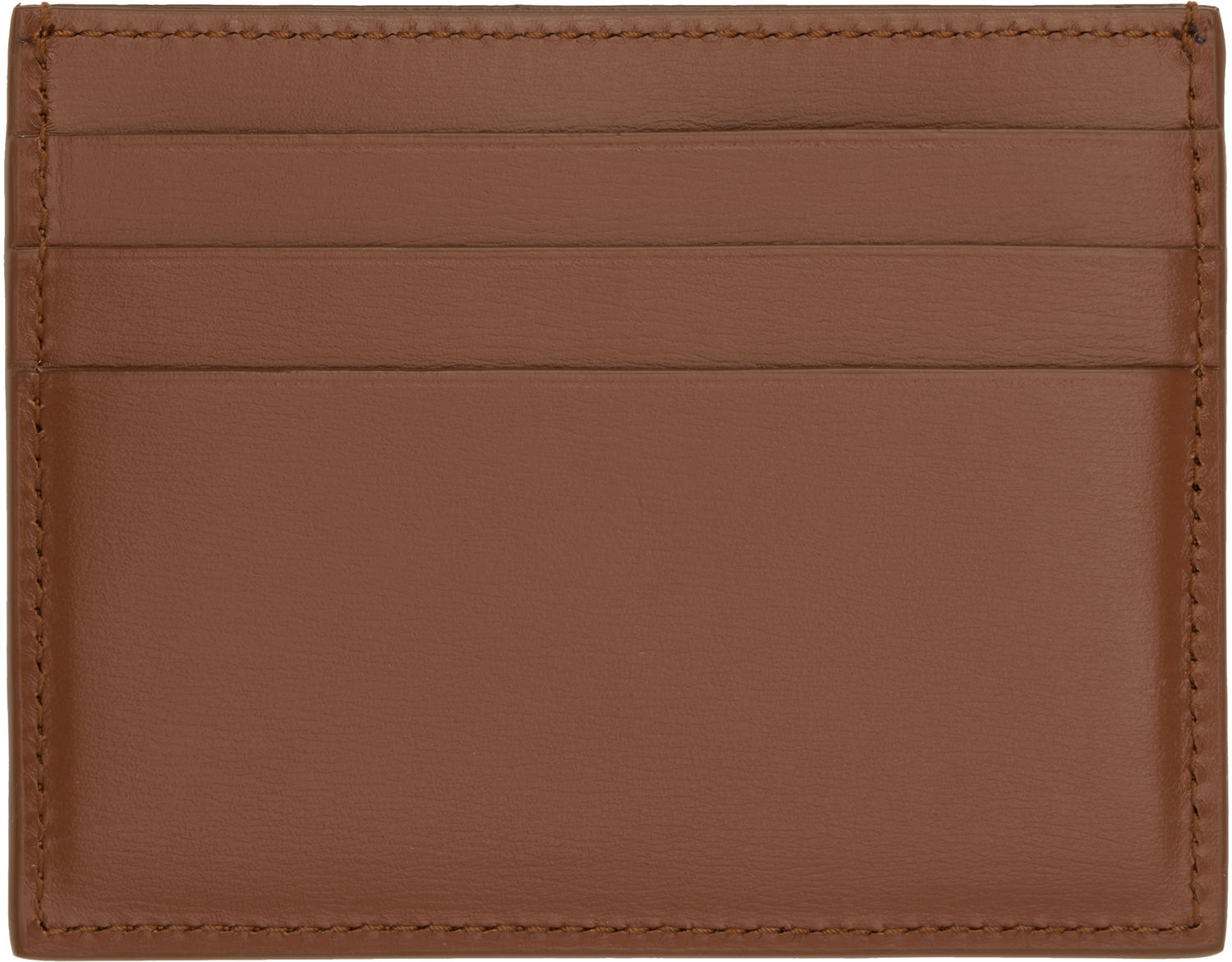 Портфейл FERRAGAMO Card Holder Bicolor Кафяво | 775990, 1