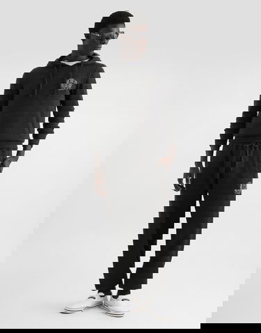 Суитчър Dolce & Gabbana Smooth Cashmere Hoodie with Embroidered Milano Crest Черно | GXX20ZJBWIRN1254, 1