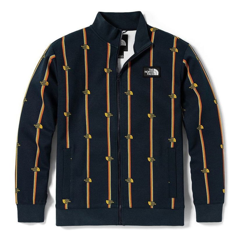 Суитчър The North Face Stripe Track Jacket Синьо | NF0A5JW7-RG1