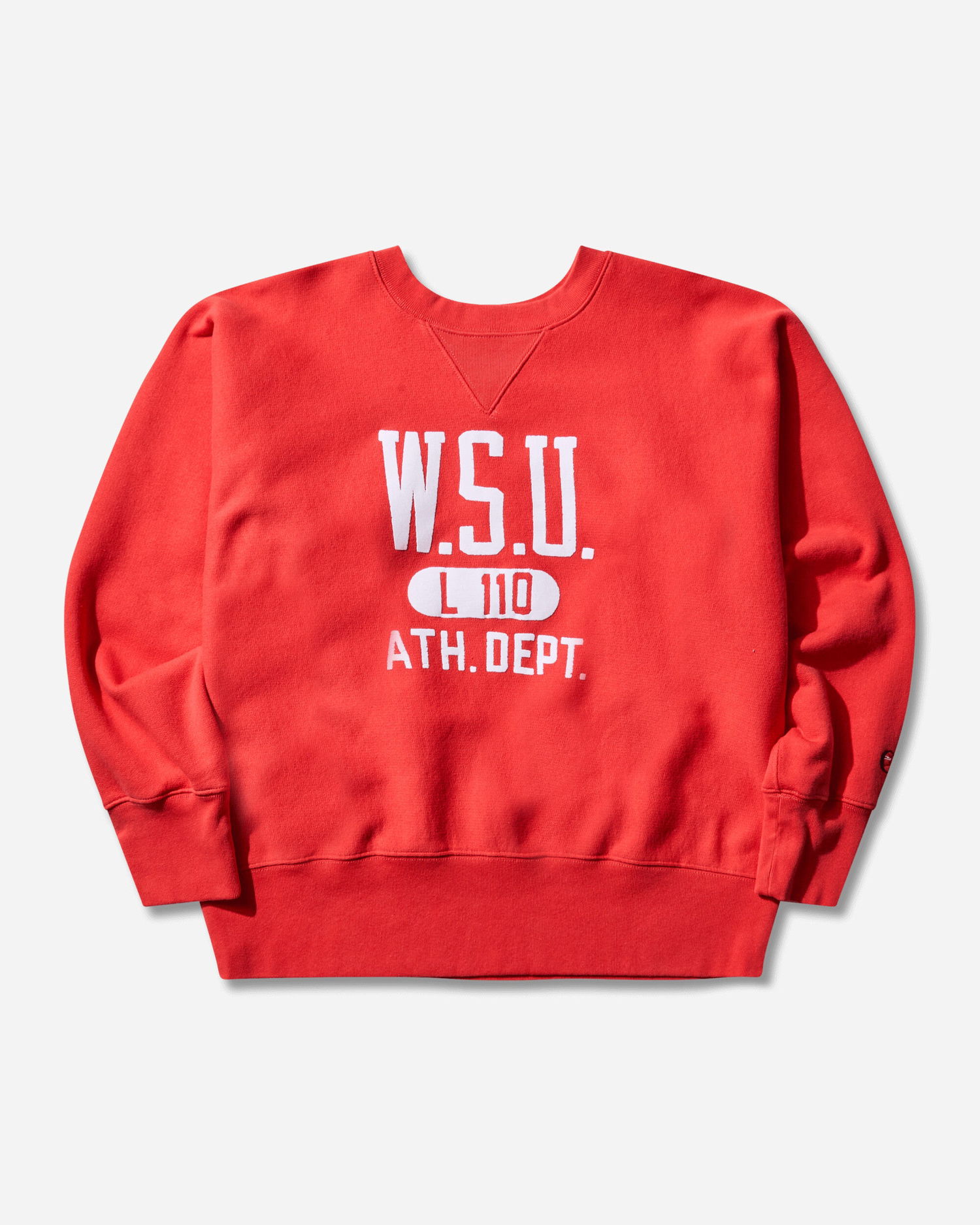 Суитчър Champion Index and Archives Lighthouse Reverse Weave Crewneck Sweatshirt W.S.U. L 110 ATH. DEPT. Червено | 221859 RS036, 0