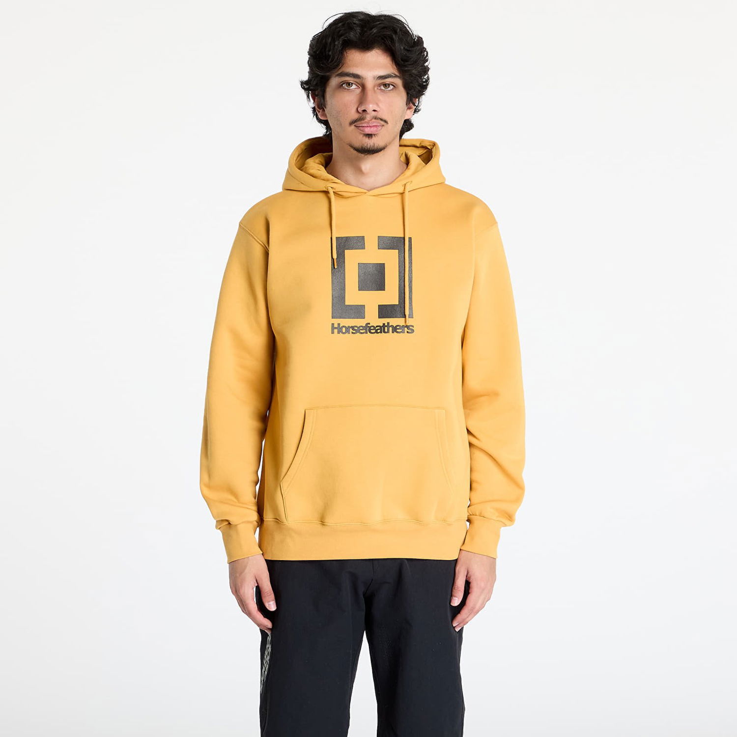 Суитчър Horsefeathers Horsefeathers Leader Hoodie Жълто | SM1355D, 0