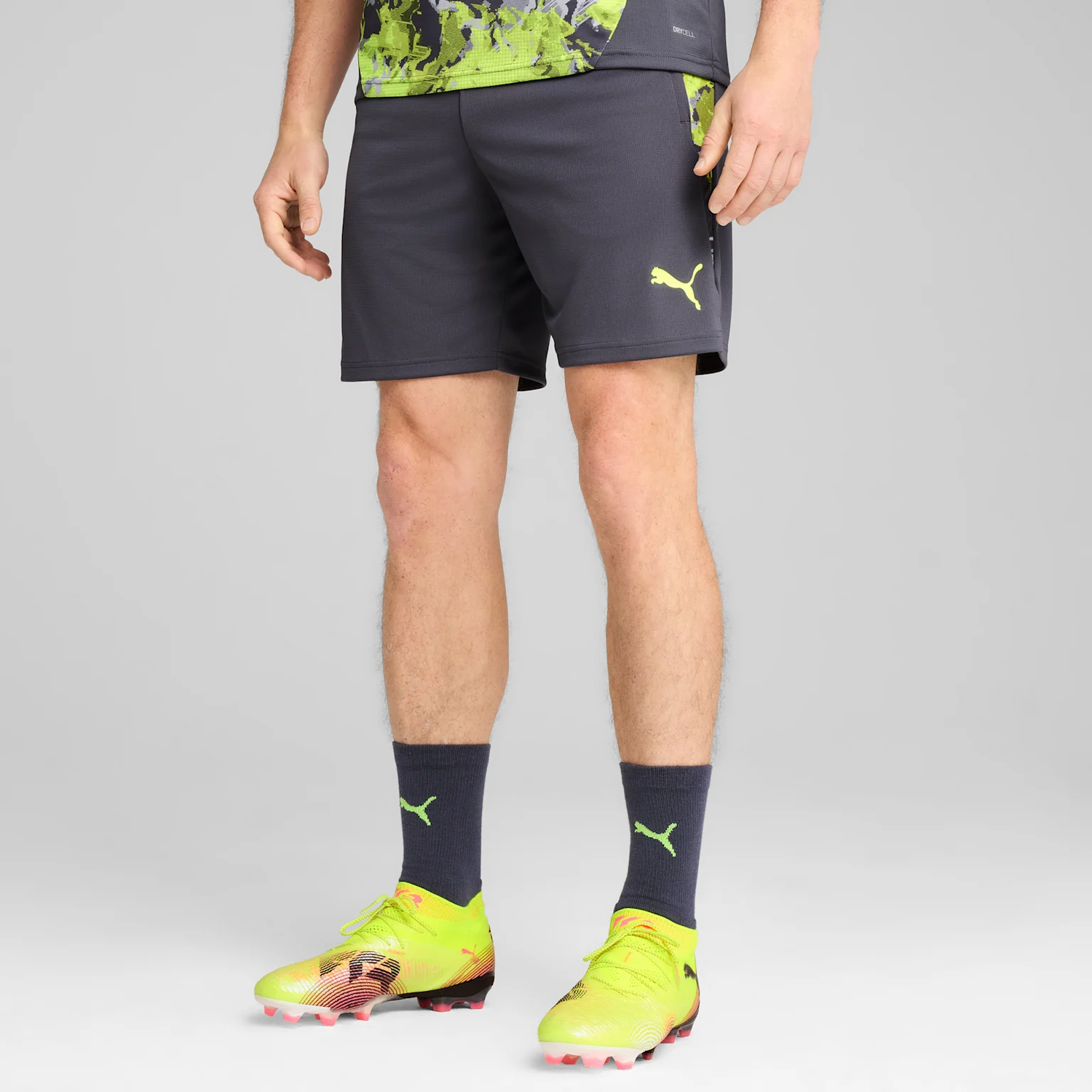 Къси панталони Puma individualCUP Athletic Shorts Сиво | 659897-08, 1