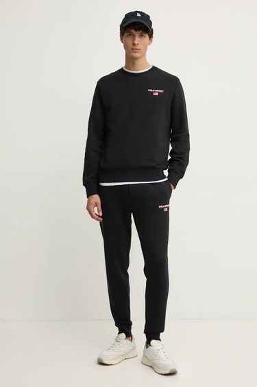 Спортни панталони Polo by Ralph Lauren Black Fleece Jogger Sweatpants Черно | 710949930, 1