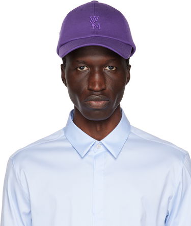 Шапка с козирка WOOYOUNGMI Embroidered Cap by Лилаво | W231AC54, 0