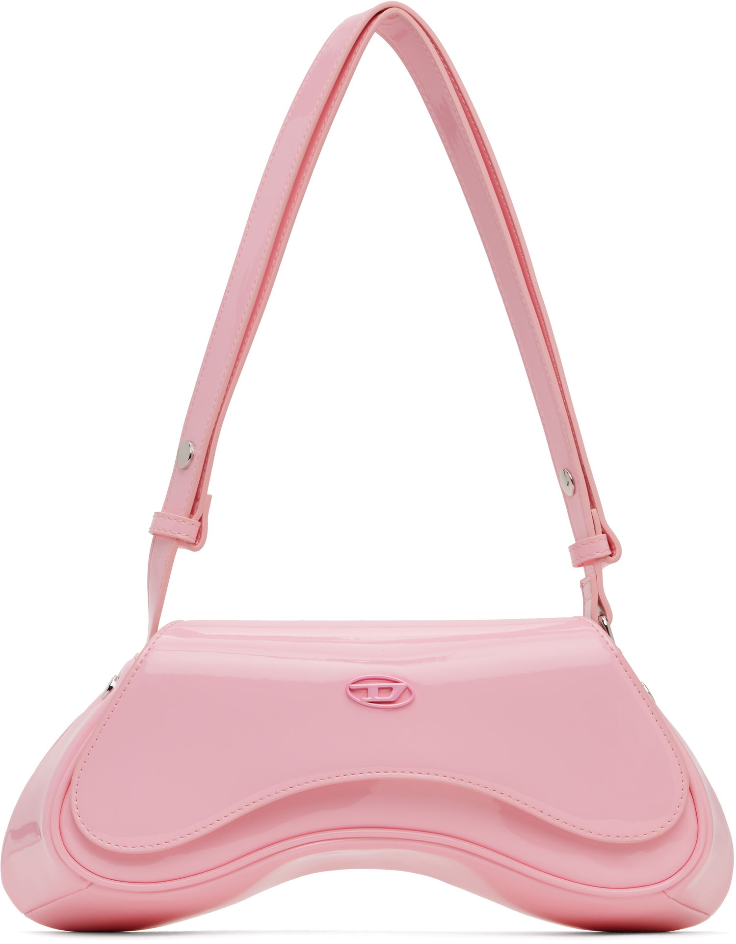 Дамска чанта Diesel Diesel Play Crossbody Bag Розово | X10221 P6255, 0