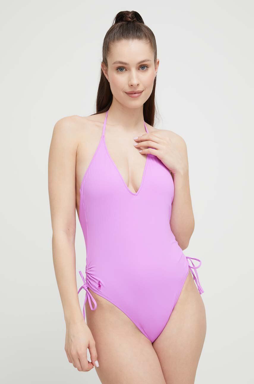 Бански Polo by Ralph Lauren One-Piece Swimsuit Розово | 21355405, 0