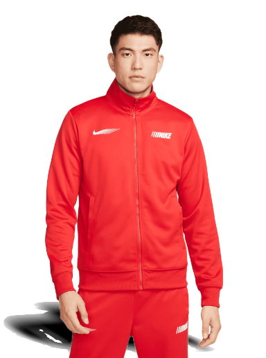 Яке Nike Sportswear Standard Issue Jacket Червено | FN4902-657