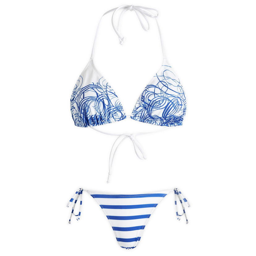 Бански Jean Paul Gaultier Gaultier Logo Bikini Бяло | 2430FBS010J5530159