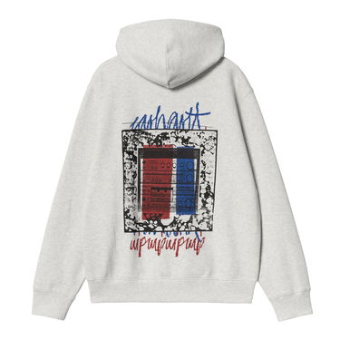 Суитчър Carhartt WIP Hooded Sweatshirt Stereo Сиво | I033624_9, 3