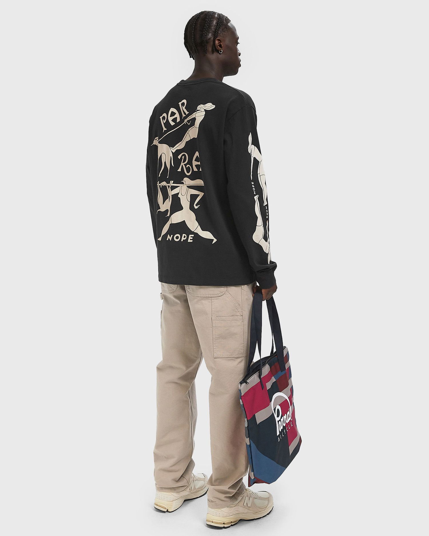 Тениска By Parra DOG TRAINING LONG SLEEVE TEE Черно | 54111, 1
