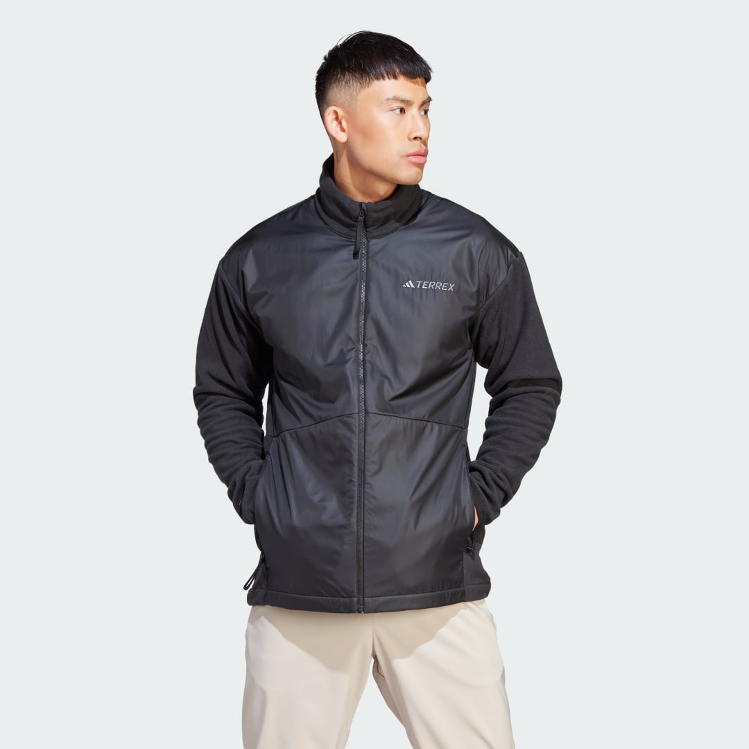 Яке adidas Performance Terrex Multi Wind Fleece Jacket Черно | IJ0543, 0